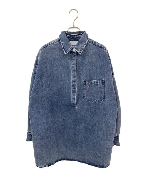 LMND（レモネード）LMND (レモネード) デニムプルオーバーシャツ インディゴ サイズ:Mの古着・服飾アイテム
