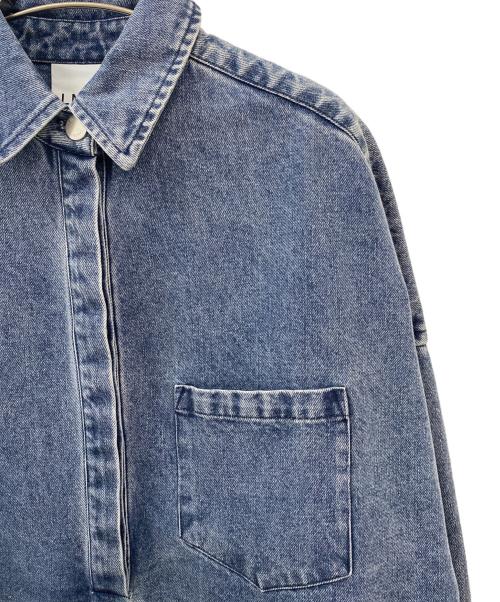 LMND（レモネード）LMND (レモネード) デニムプルオーバーシャツ インディゴ サイズ:Mの古着・服飾アイテム