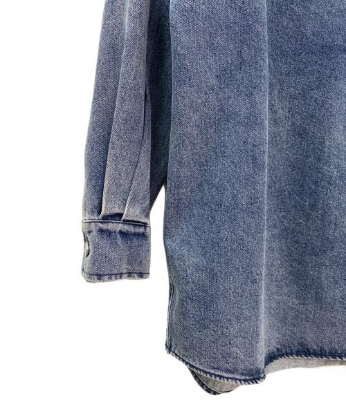 LMND（レモネード）LMND (レモネード) デニムプルオーバーシャツ インディゴ サイズ:Mの古着・服飾アイテム