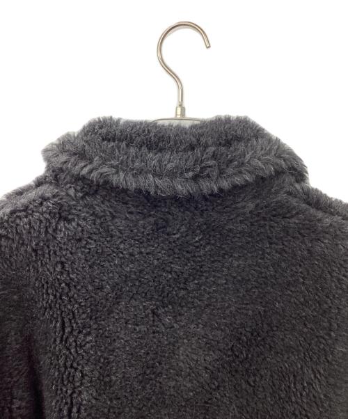 ticca（ティッカ）TICCA (ティッカ) ウールファーポンチョ ブラック サイズ:FREE　　　　　の古着・服飾アイテム