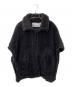 TICCA（ティッカ）の古着「ウールファーポンチョ」｜ブラック