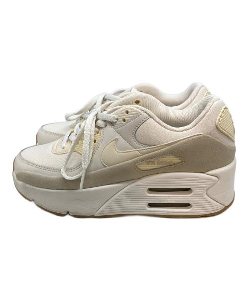 NIKE（ナイキ）NIKE (ナイキ) WMNS AIR MAX 90 LV8 アイボリー サイズ:24の古着・服飾アイテム