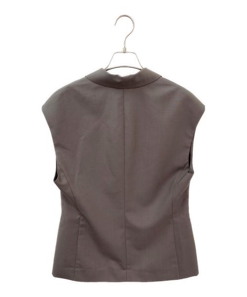 ebure（エブール）ebure (エブール) ドライポプリンジャケット グレー サイズ:38 未使用品の古着・服飾アイテム