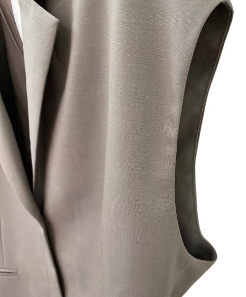 ebure（エブール）ebure (エブール) ドライポプリンジャケット グレー サイズ:38 未使用品の古着・服飾アイテム