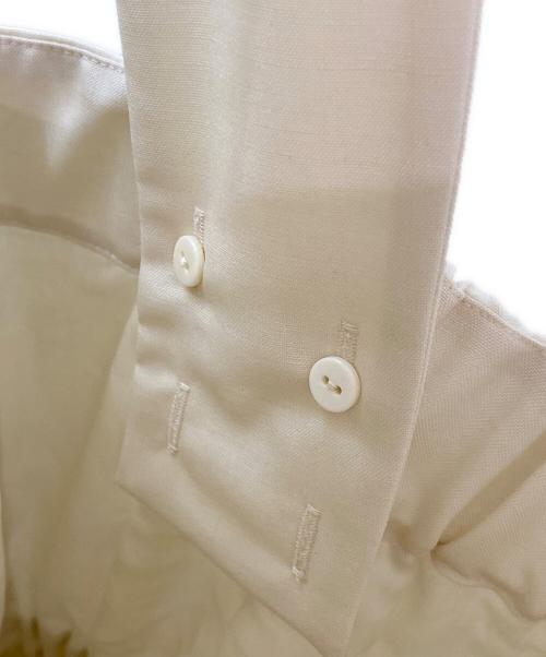 ebure（エブール）ebure (エブール) ドライポプリンオールインワン アイボリー サイズ:38の古着・服飾アイテム