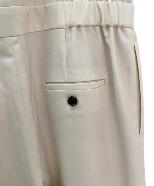 ebure（エブール）ebure (エブール) ドライポプリンオールインワン アイボリー サイズ:38の古着・服飾アイテム