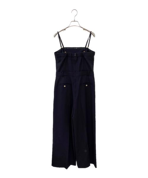 ebure（エブール）ebure (エブール) ドライウールトロピカ ベアコンビネゾン ネイビー サイズ:38の古着・服飾アイテム