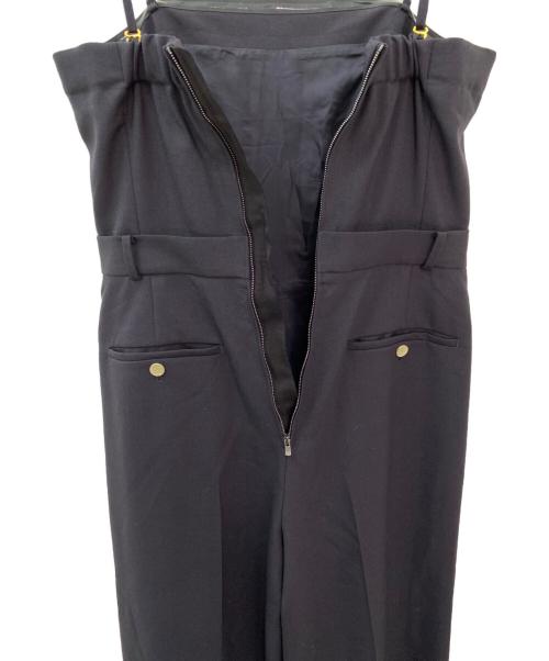 ebure（エブール）ebure (エブール) ドライウールトロピカ ベアコンビネゾン ネイビー サイズ:38の古着・服飾アイテム