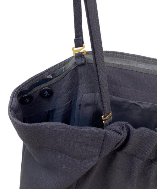 ebure（エブール）ebure (エブール) ドライウールトロピカ ベアコンビネゾン ネイビー サイズ:38の古着・服飾アイテム