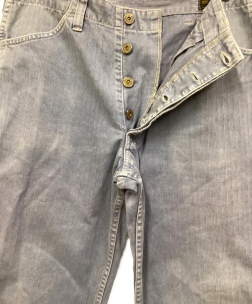 orSlow（オアスロウ）orSlow (オアスロウ) ヘリンボーン ユティリティーワークパンツ ブルー サイズ:SIZE 2の古着・服飾アイテム