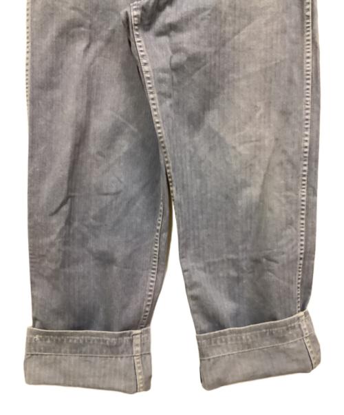 orSlow（オアスロウ）orSlow (オアスロウ) ヘリンボーン ユティリティーワークパンツ ブルー サイズ:SIZE 2の古着・服飾アイテム