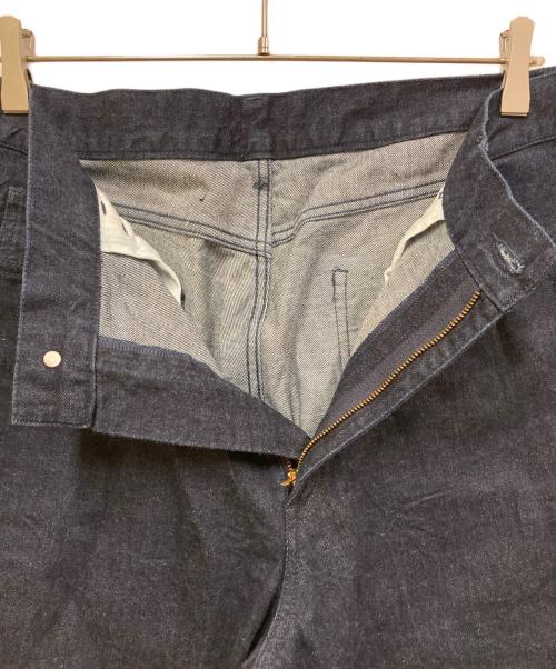 STEVEN ALAN（スティーブンアラン）STEVEN ALAN (スティーブンアラン) 12oz DENIM 5P BAGGY TAPERED PANTS インディゴ サイズ:Lの古着・服飾アイテム