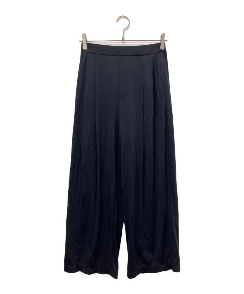 LOUNIE（ルーニー）LOUNIE (ルーニー) ICE JERSEY ワイドパンツ ブラック サイズ:38の古着・服飾アイテム