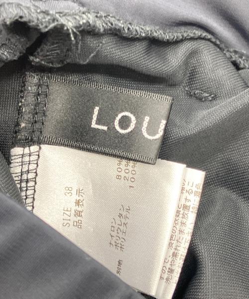 LOUNIE（ルーニー）LOUNIE (ルーニー) ICE JERSEY ワイドパンツ ブラック サイズ:38の古着・服飾アイテム