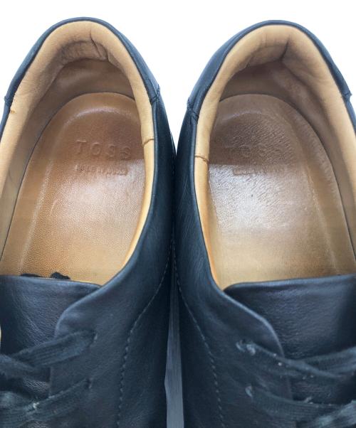TOSS（トス）TOSS (トス) Chester（チェスター）レースアップレザースニーカー ブラック サイズ:SIZE 9の古着・服飾アイテム
