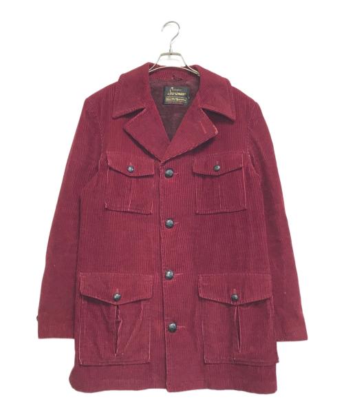 Sears Sportsweat（シアーズスポーツウェア）Sears Sportsweat (シアーズスポーツウェア) コーディロイコート レッド サイズ:40の古着・服飾アイテム