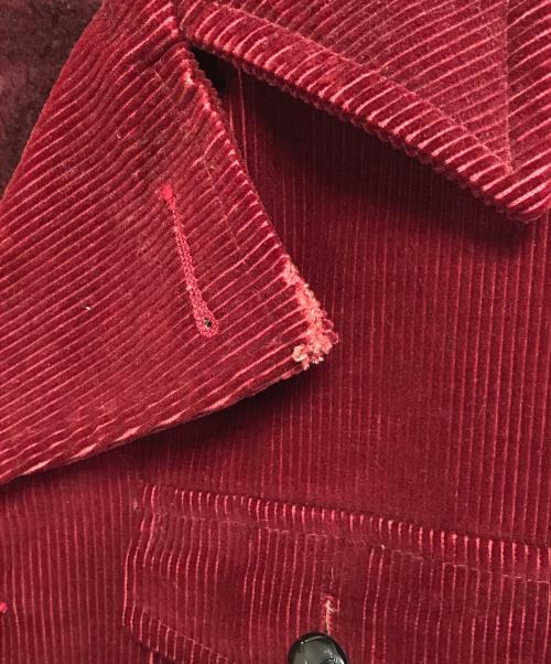 Sears Sportsweat（シアーズスポーツウェア）Sears Sportsweat (シアーズスポーツウェア) コーディロイコート レッド サイズ:40の古着・服飾アイテム