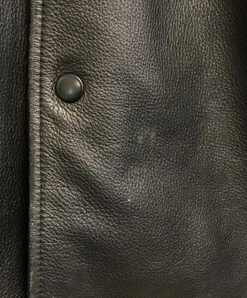 MFSB BY FARMERS（ファーマーズ）MFSB by FARMERS (ファーマーズ) レザージャケット ブラック サイズ:Lの古着・服飾アイテム