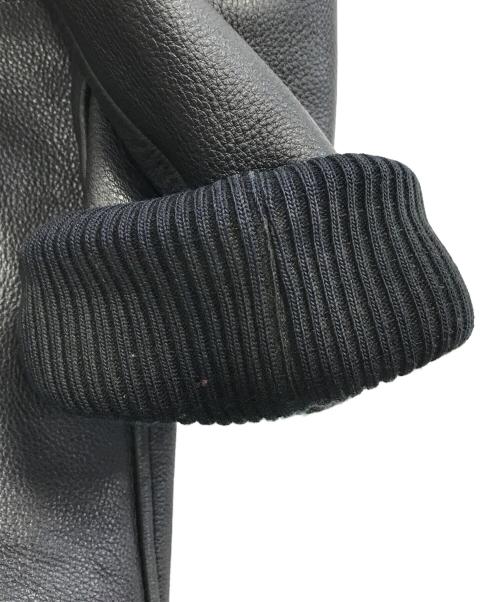 MFSB BY FARMERS（ファーマーズ）MFSB by FARMERS (ファーマーズ) レザージャケット ブラック サイズ:Lの古着・服飾アイテム