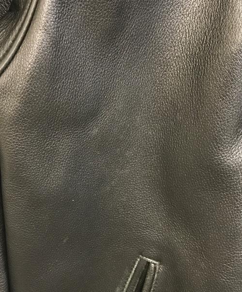 MFSB BY FARMERS（ファーマーズ）MFSB by FARMERS (ファーマーズ) レザージャケット ブラック サイズ:Lの古着・服飾アイテム