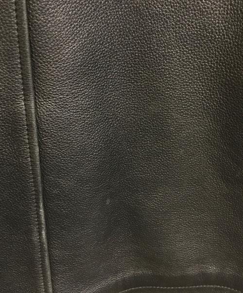MFSB BY FARMERS（ファーマーズ）MFSB by FARMERS (ファーマーズ) レザージャケット ブラック サイズ:Lの古着・服飾アイテム