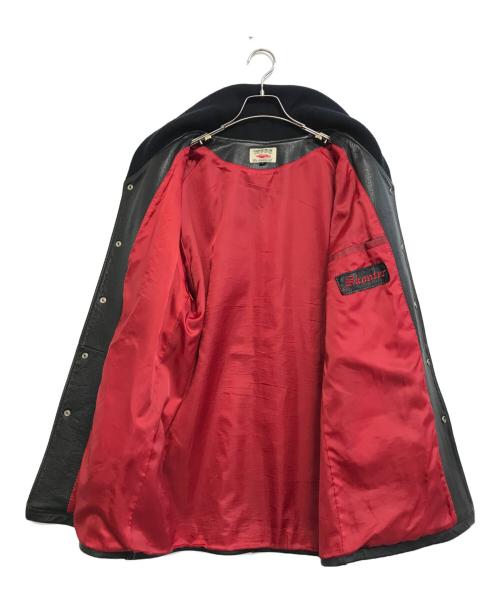 MFSB BY FARMERS（ファーマーズ）MFSB by FARMERS (ファーマーズ) レザージャケット ブラック サイズ:Lの古着・服飾アイテム