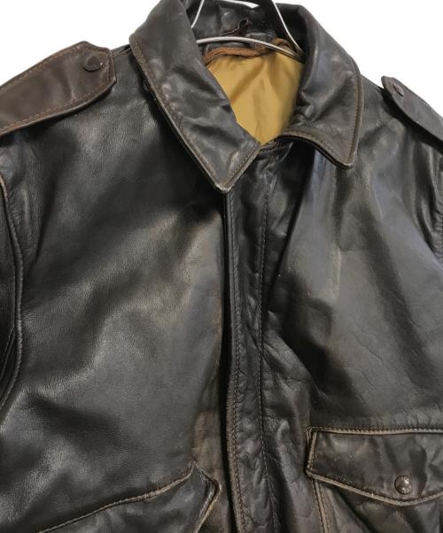 Schott（ショット）Schott (ショット) A-2レザーフライトジャケット ブラウン サイズ:42の古着・服飾アイテム