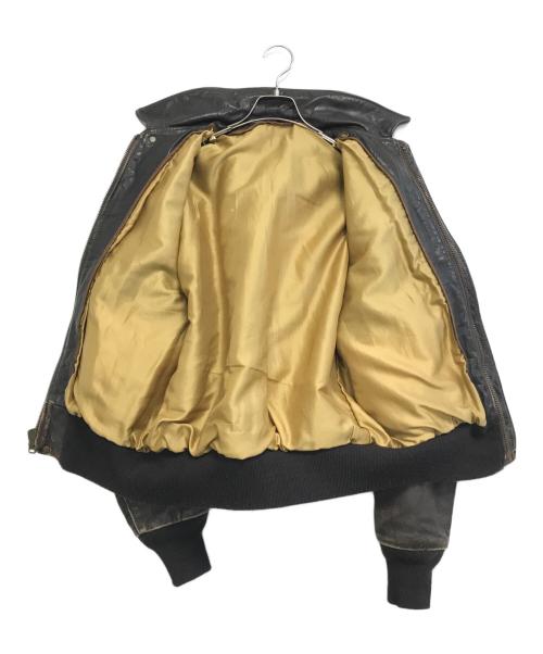 Schott（ショット）Schott (ショット) A-2レザーフライトジャケット ブラウン サイズ:42の古着・服飾アイテム