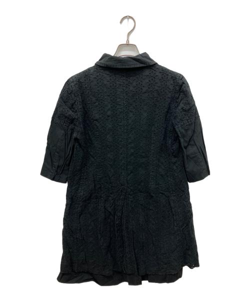 COMME des GARCONS（コムデギャルソン）COMME des GARCONS (コムデギャルソン) 10SSレースチュニック ブラック サイズ:Sの古着・服飾アイテム