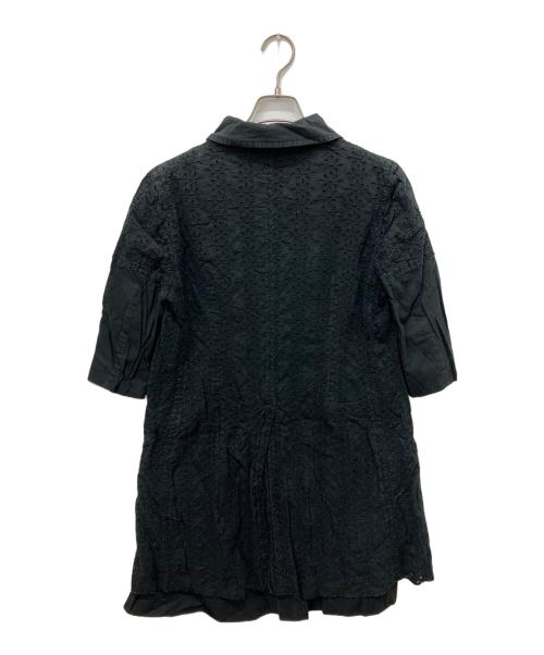 COMME des GARCONS（コムデギャルソン）COMME des GARCONS (コムデギャルソン) 10SSレースチュニック ブラック サイズ:Sの古着・服飾アイテム
