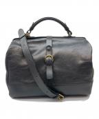 IL BISONTEイル ビゾンテ）の古着「ドクターズバッグ」｜ブラック