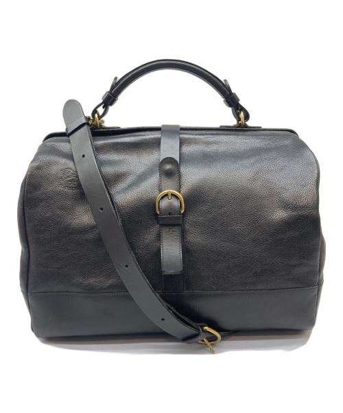 IL BISONTE（イル ビゾンテ）IL BISONTE (イル ビゾンテ) ドクターズバッグ ブラックの古着・服飾アイテム