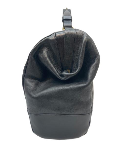 IL BISONTE（イル ビゾンテ）IL BISONTE (イル ビゾンテ) ドクターズバッグ ブラックの古着・服飾アイテム