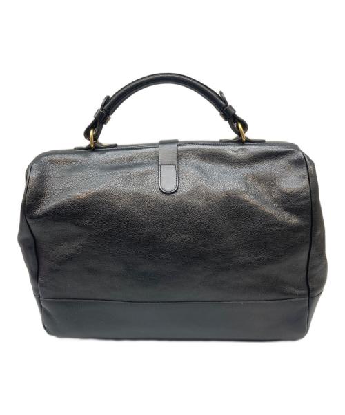 IL BISONTE（イル ビゾンテ）IL BISONTE (イル ビゾンテ) ドクターズバッグ ブラックの古着・服飾アイテム