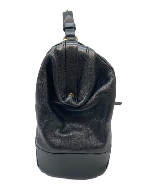 IL BISONTE（イル ビゾンテ）IL BISONTE (イル ビゾンテ) ドクターズバッグ ブラックの古着・服飾アイテム