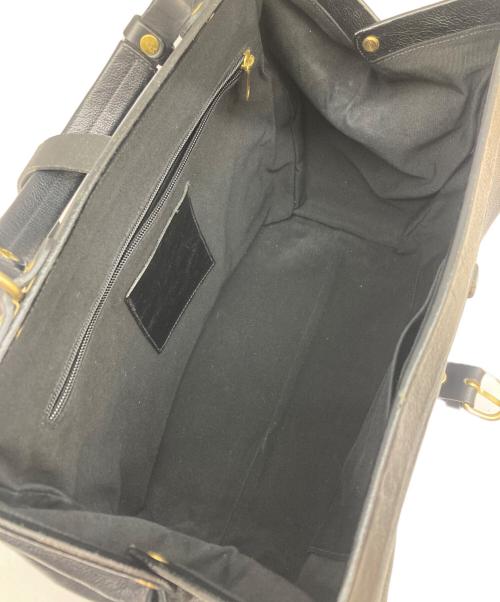 IL BISONTE（イル ビゾンテ）IL BISONTE (イル ビゾンテ) ドクターズバッグ ブラックの古着・服飾アイテム