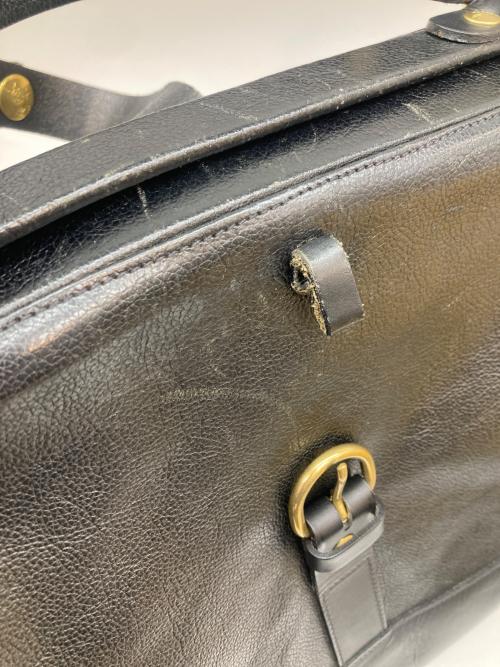 IL BISONTE（イル ビゾンテ）IL BISONTE (イル ビゾンテ) ドクターズバッグ ブラックの古着・服飾アイテム