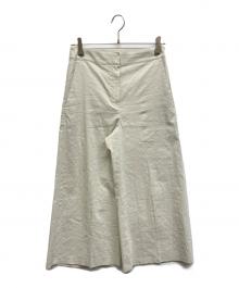 theory（セオリー）の古着「Good Crunch W Wide Crop Pant T」｜ベージュ