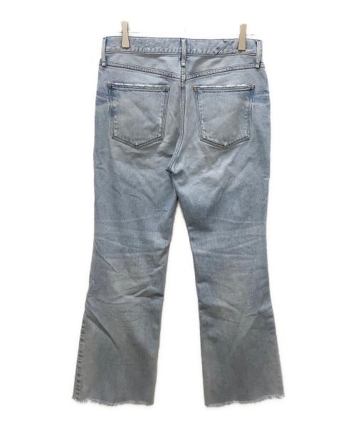 upper hights（アッパーハイツ）upper hights (アッパーハイツ) THE BIRKEN2フレアデニム インディゴ サイズ:24の古着・服飾アイテム
