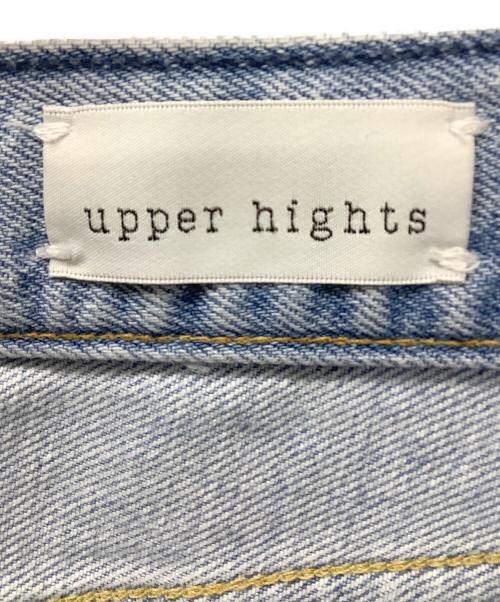 upper hights（アッパーハイツ）upper hights (アッパーハイツ) THE BIRKEN2フレアデニム インディゴ サイズ:24の古着・服飾アイテム