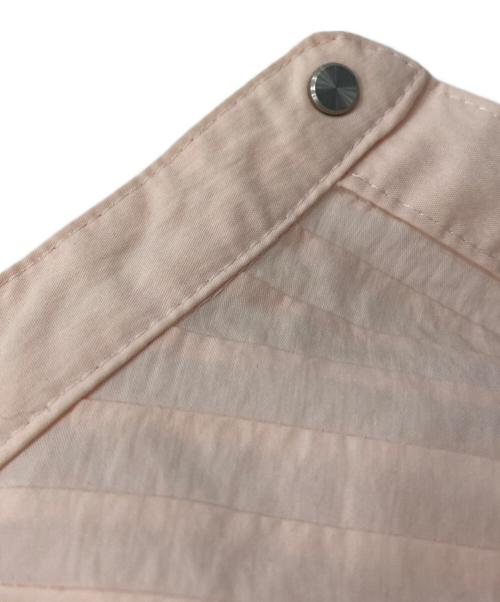 UNITED ARROWS（ユナイテッドアローズ）UNITED ARROWS (ユナイテッドアローズ) ピンタック ショートスリーブ ブラウス ピンク サイズ:Freeの古着・服飾アイテム