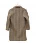 A.P.C. (アーペーセー) ヘリンボーン チェスターコート ブラウン サイズ:XS：6000円