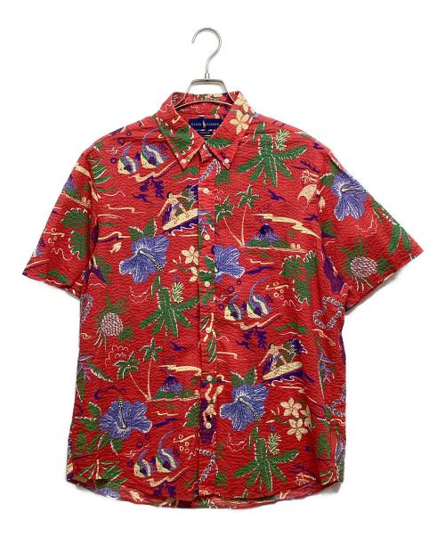 RALPH LAUREN（ラルフローレン）RALPH LAUREN (ラルフローレン) アロハシャツ レッド サイズ:Lの古着・服飾アイテム