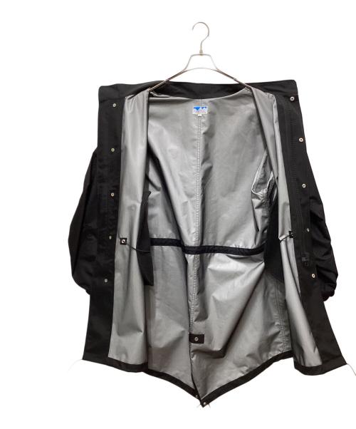Powderhorn Mountaineering（パウダーホーン マウンテニアリング）Powderhorn Mountaineering (パウダーホーン マウンテニアリング) モッズコート ブラック サイズ:Ｌの古着・服飾アイテム