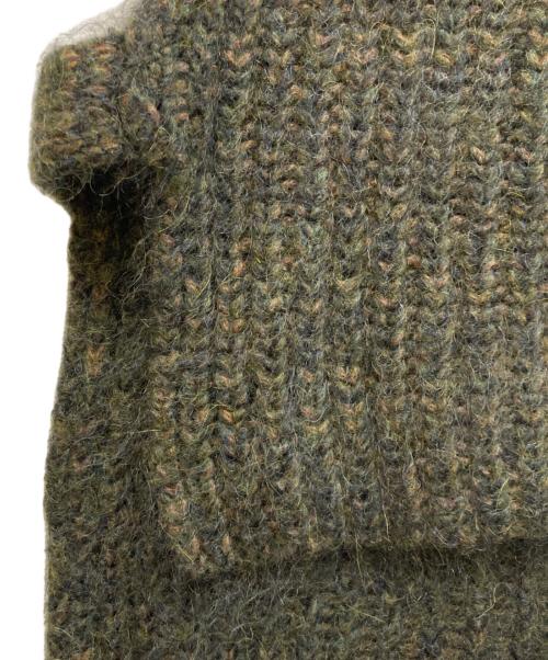 ISABEL MARANT ETOILE（イザベルマランエトワール）ISABEL MARANT ETOILE (イザベルマランエトワール) ニットベスト グリーン サイズ:SIZE 38の古着・服飾アイテム