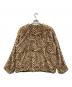 08sircus (ゼロエイトサーカス) Zebra Print Eco Fur Jacket ブラウン サイズ:SIZE 4：5000円