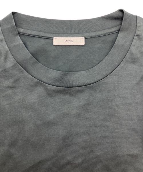 ATON（エイトン）ATON (エイトン) SUVIN 60/2 OVERSIZED T-SHIRT　KK.AG.NM.0015 グレー サイズ:06 未使用品の古着・服飾アイテム