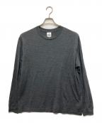 BAMBOO SHOOTSバンブーシュート）の古着「MERINO WOOL LONG SLEEVE T-SHIRT」｜グレー