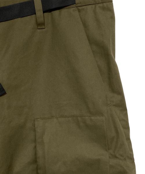 ACRONYM（アクロニウム）ACRONYM (アクロニウム) HD COTTON CARGO DRAWCORD TROUSER オリーブ サイズ:Lの古着・服飾アイテム
