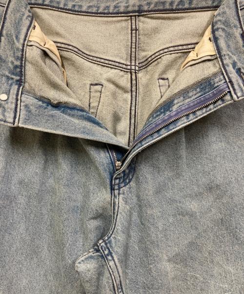 BEAMS（ビームス）BEAMS (ビームス) ワイドテーパードデニム インディゴ サイズ:SIZE Mの古着・服飾アイテム